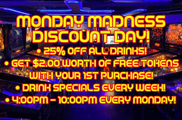 Monday Madness Discount Day